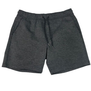 Bluenotes Shorts Mens Large Gray Terylene Hybrid Casual Elastic Waist Drawstring